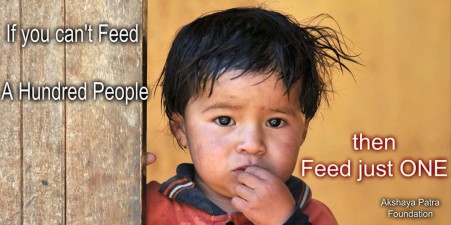 If You Can't Feed a Hundred People then Feed Just One..