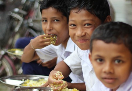 Annadhaan for children