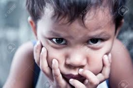 let the poor child open their hungry eyes